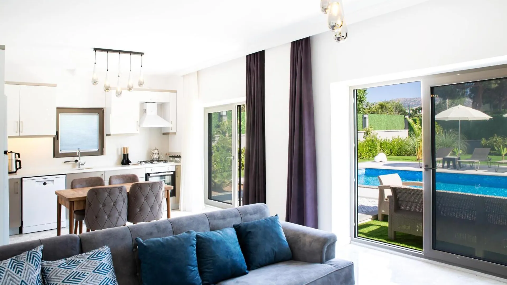 Bd4109 Two Bedroomedvilla Withpool Inbodrumyalikavak וילה בודרום